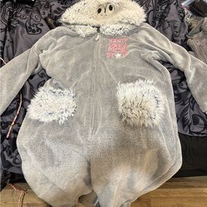Gray Fuzzy xl adult monster One Piece